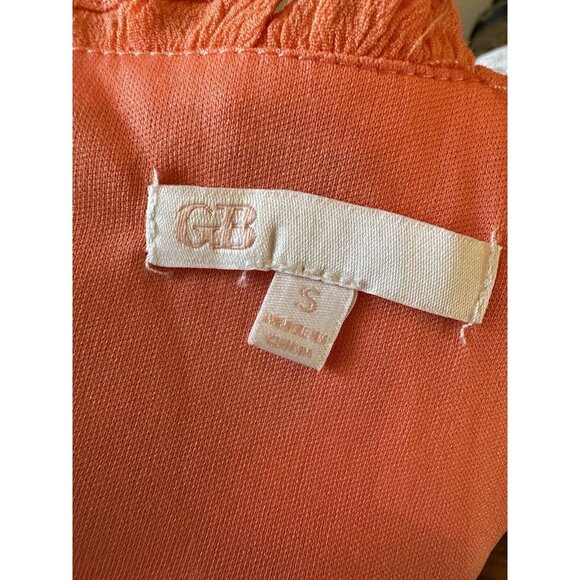 NWT Gianni Bini Dress Mango Orange Sz Small Adjustable Straps‎ Dillard’s - Picture 7 of 10